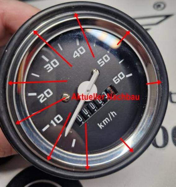 Zündapp Roller R & RS 50 Tachogummi / Haltering 561-16.138 – Perfekter Sitz statt Kompromisse - TPU